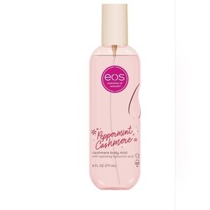 NEW eos Holiday Body Mist - Peppermint Cashmere - 6 fl oz PEPPERMINT CASHMERE